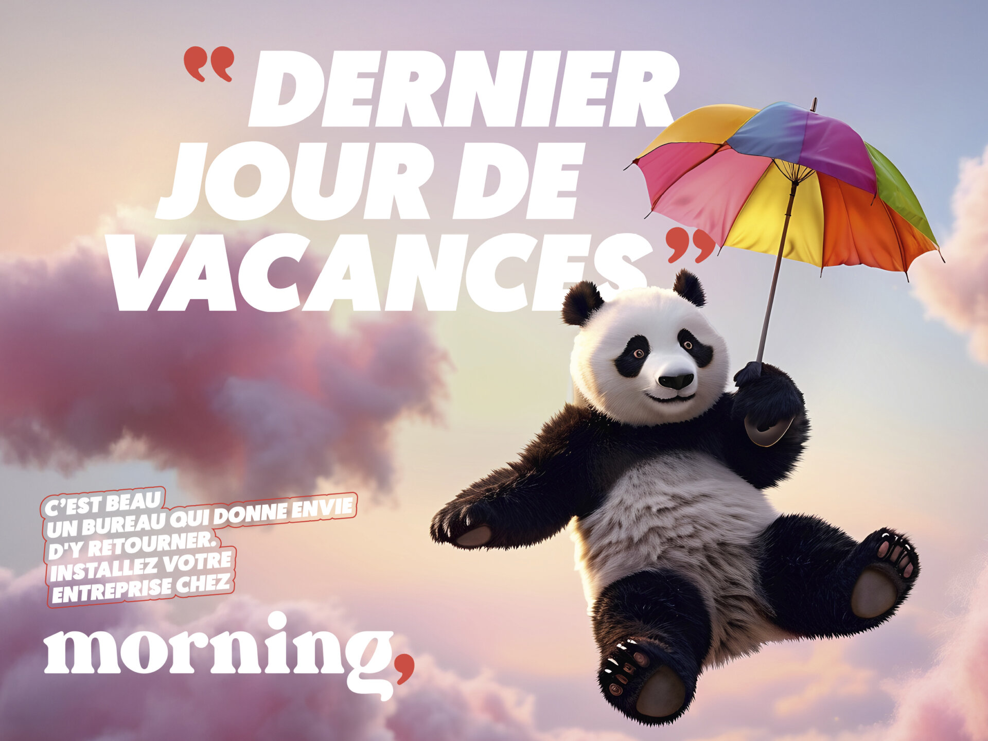 Morning - Campagne d'affichage 01